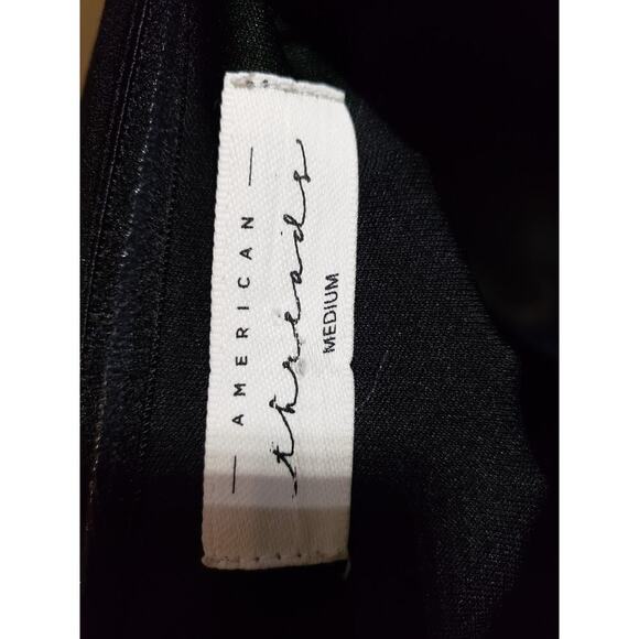 American Threads Dress Women Medium Black Strapless Mini Bow Party Cocktail - Picture 8 of 11